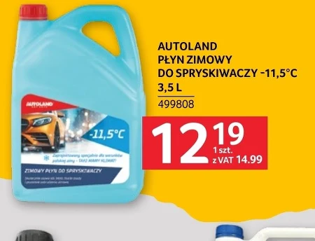 Зимова рідина для омивача вітрового скла Autoland