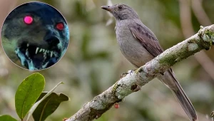 Egzotyczny ptak wydaje przeraźliwe dźwięki. Są jak z "Akademii Pana Kleksa"