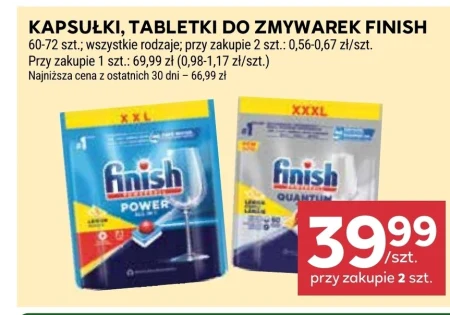 Kapsułki do zmywarki Finish