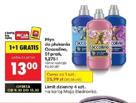 Płyn do płukania Coccolino