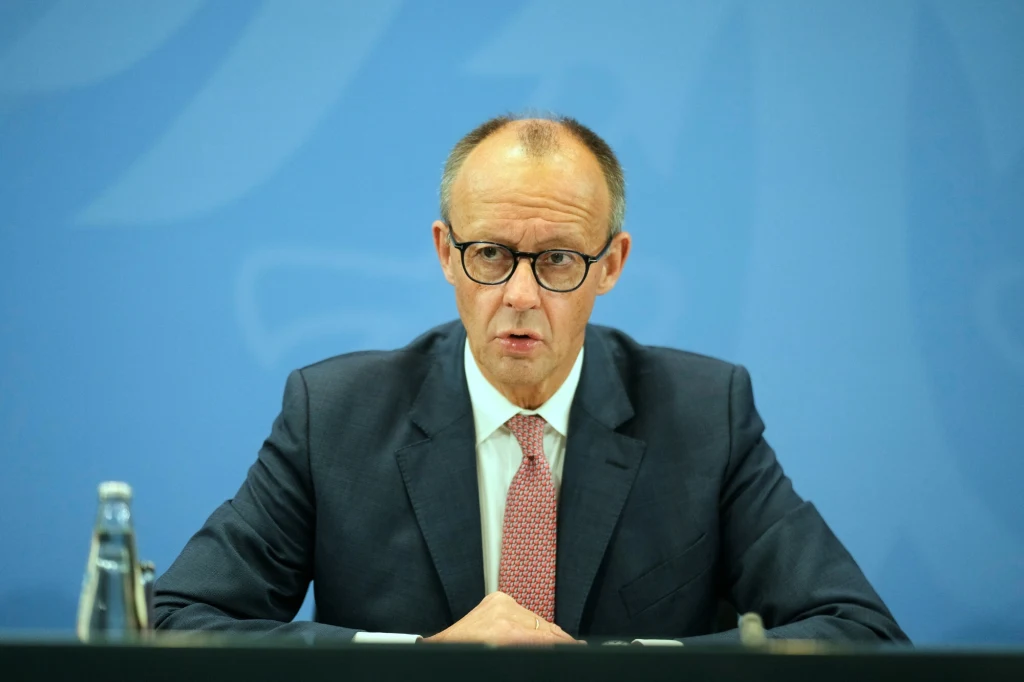 Niemiecki kanclerz Friedrich Merz 
