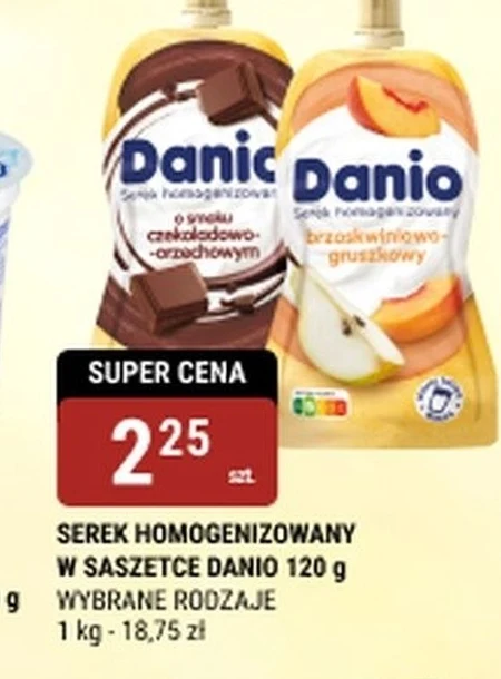 Serek homogenizowany Danio