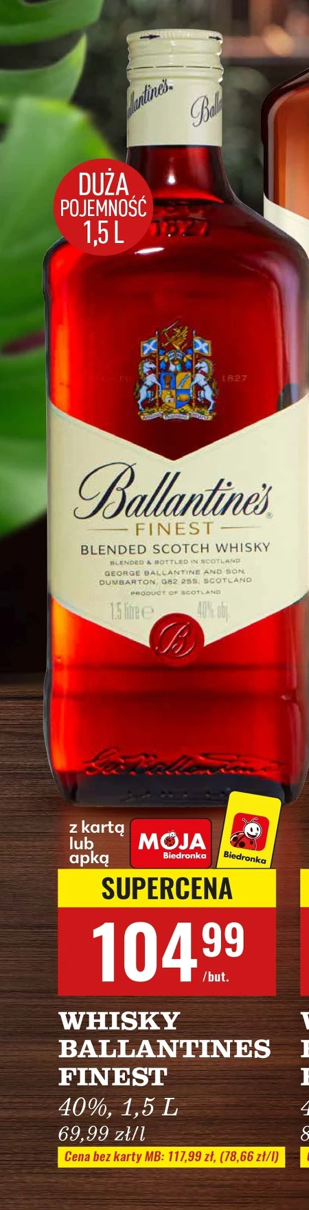 Whisky Ballantine's