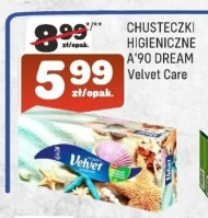Chusteczki higieniczne Velvet