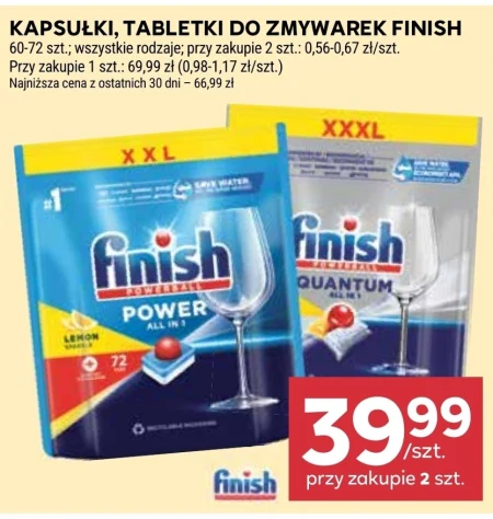 Kapsułki do zmywarki Finish