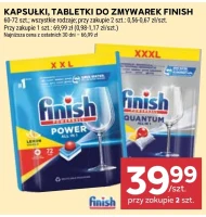 Kapsułki do zmywarki Finish