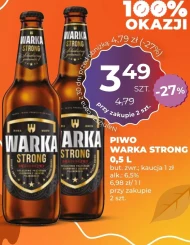 Пиво Warka Strong