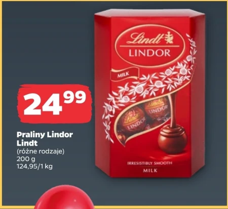 Praliny Lindor