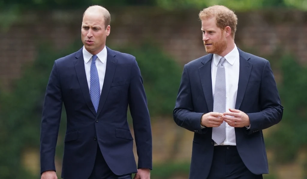 Książę William i książę Harry