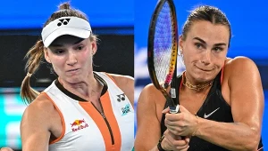 Jelena Rybakina i Aryna Sabalenka rywalizowały ze sobą w ćwierćfinale WTA 1000 w Wuhan
