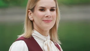 Złapała się za głowę, gdy zobaczyła w tym Nawrocką. Nie gryzła się w język