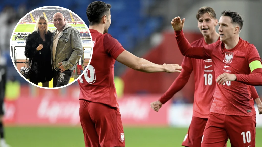 Marcin Najman pojawił się na meczu Polaków w Chorzowie Marcin Najman pojawił się na meczu Polaków w Chorzowie