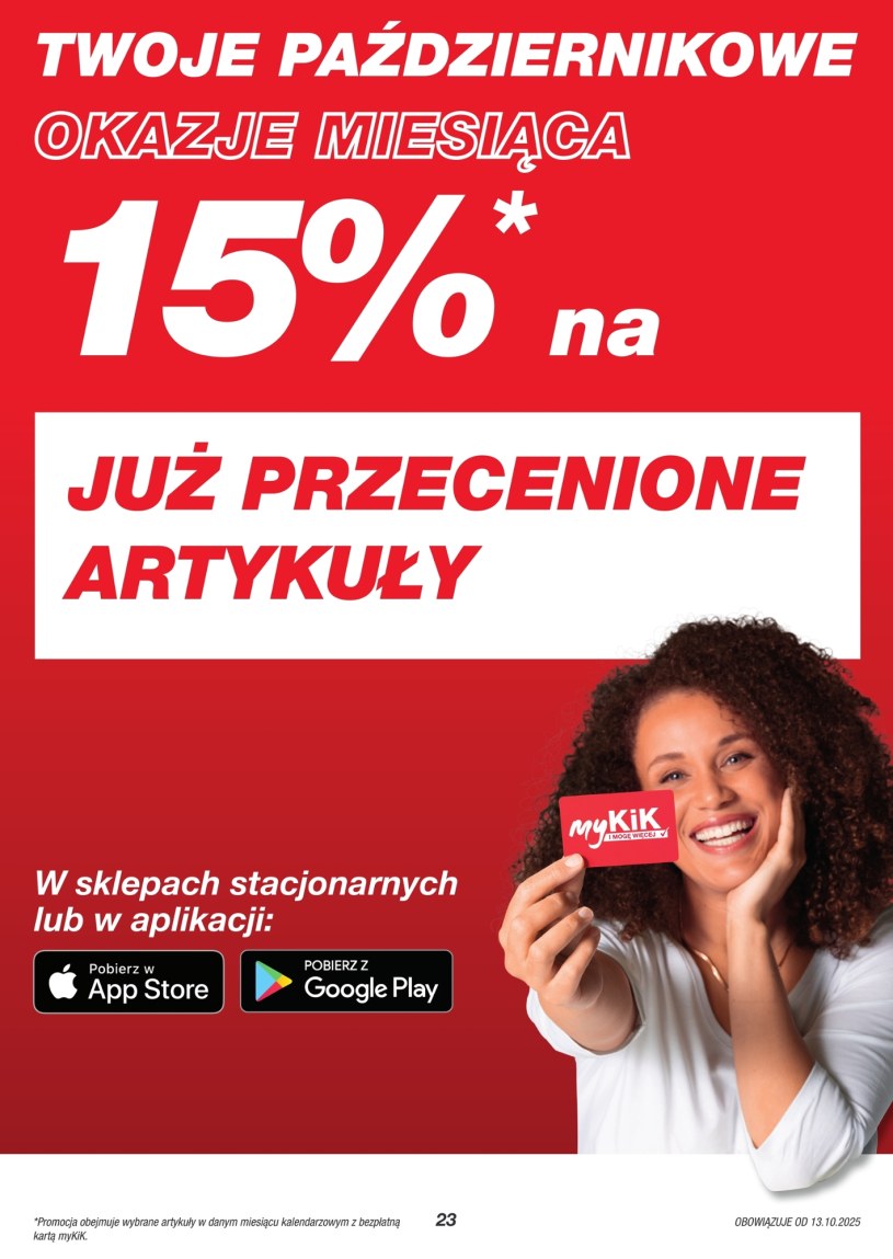 Gazetka: O wiele więcej świątecznych okazji – KiK - strona 23