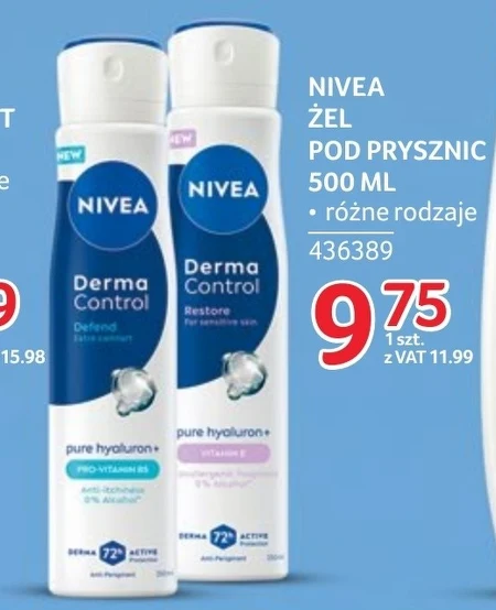 Żel pod prysznic Nivea