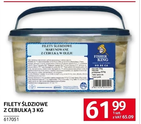 Filety śledziowe Fisher King