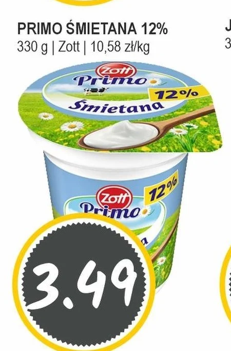 Śmietana Zott