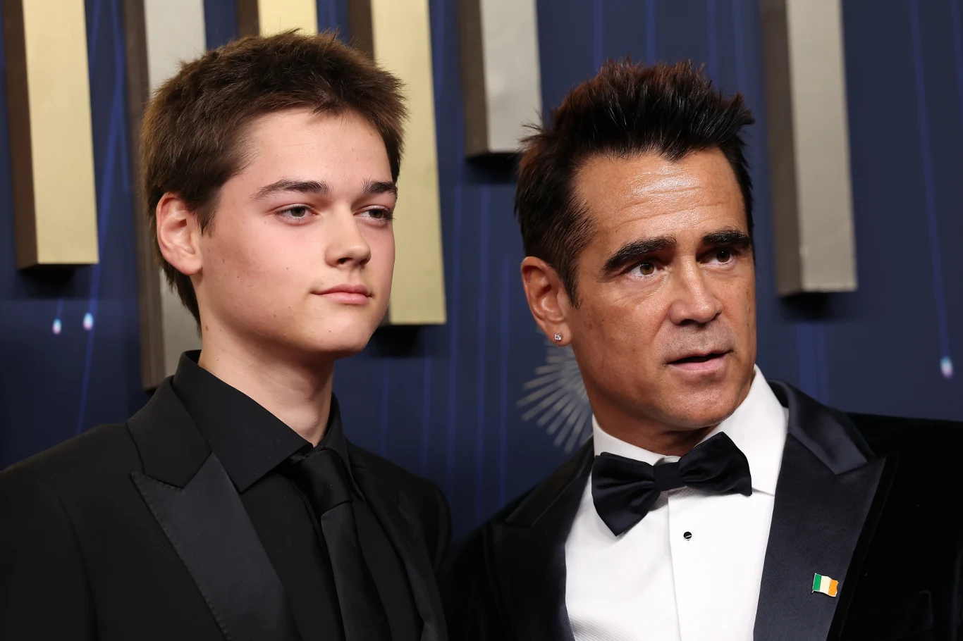 Colin Farrell z synem Henry'm Taudeuszem Farrellem Colin Farrell z synem Henry'm Taudeuszem Farrellem