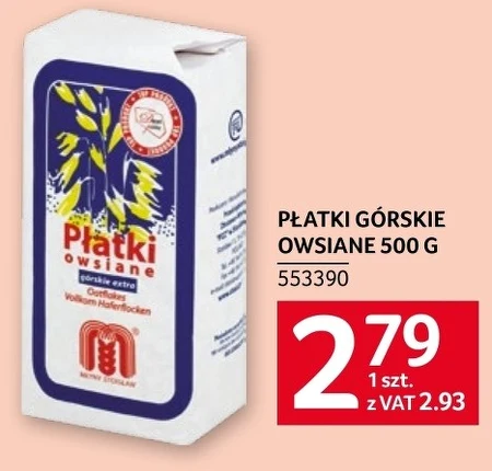 Płatki owsiane Górskie