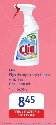 Płyn do mycia szyb Clin