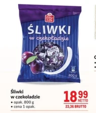 Śliwki w czekoladzie Fine life