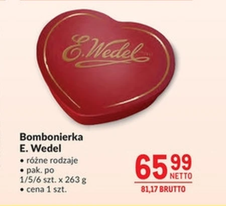 Bombonierka E. Wedel