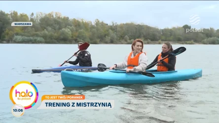 Klaudia Zwolińska w kajaku na Wiśle: trzy medale, zaręczyny i plany na Los Angeles