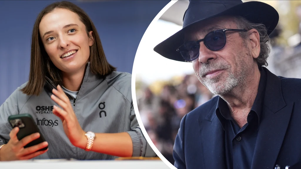 Iga Świątek jest fanką Tima Burtona Iga Świątek jest fanką Tima Burtona