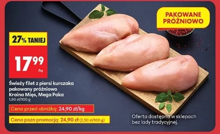 Filet z piersi kurczaka Kraina Mięs