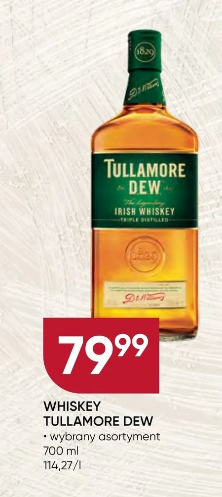 Whiskey Tullamore Dew
