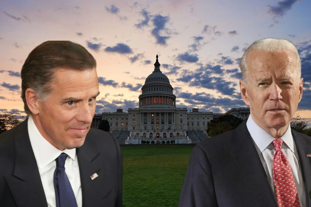 Hunter Biden i Joe Biden 