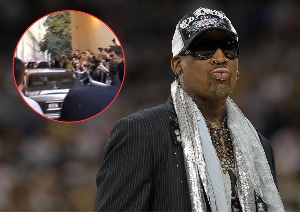 Lata temu Dennis Rodman odwiedził Polskę Lata temu Dennis Rodman odwiedził Polskę