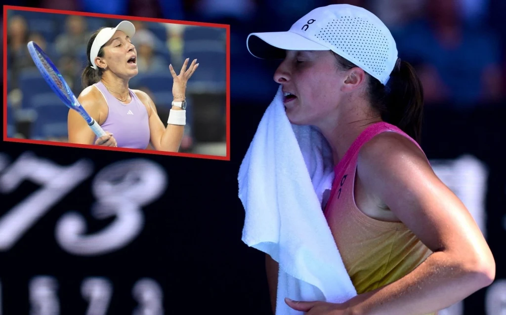 Jessica Pegula (na małym zdj.) awansowała do WTA Finals. Czy tym razem, inaczej niż przed rokiem, zmierzy się z Igą Świątek? Jessica Pegula (na małym zdj.) awansowała do WTA Finals. Czy tym razem, inaczej niż przed rokiem, zmierzy się z Igą Świątek?