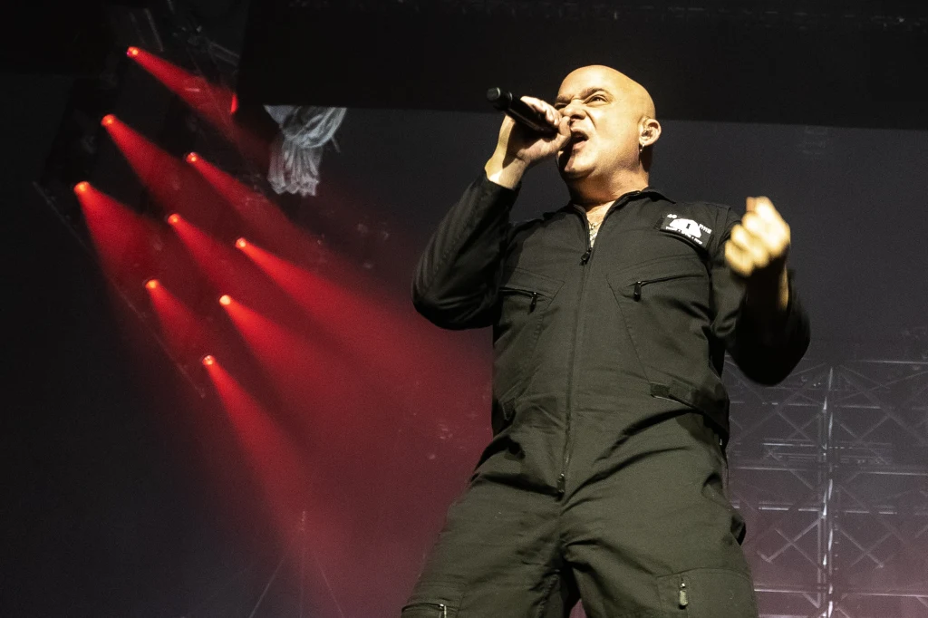 David Draiman (Disturbed) w Tauron Arenie Kraków David Draiman (Disturbed) w Tauron Arenie Kraków