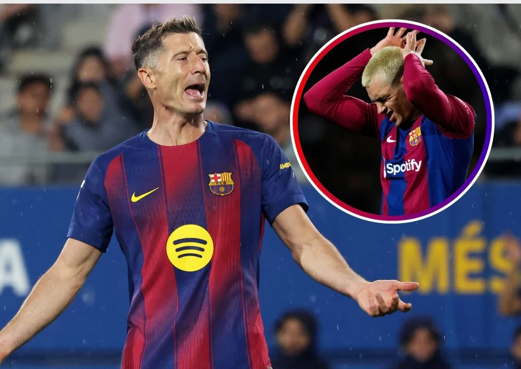 Marc Guiu odszedł z Barcelony, bo nie miał szans w rywalizacji z Robertem Lewandowskim Marc Guiu odszedł z Barcelony, bo nie miał szans w rywalizacji z Robertem Lewandowskim