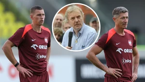 Jakub Piotrowski, Zbigniew Boniek (zdj. Piotr Kamionka) i Robert Lewandowski