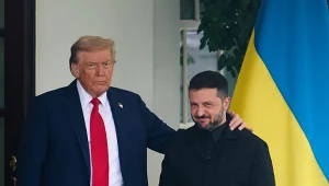 Donald Trump i Wołodymyr Zełenski podczas jednego ze spotkań w Białym Domu