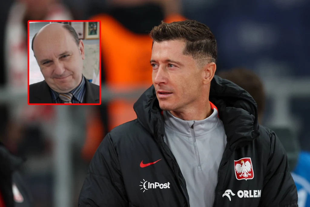 Robert Lewandowski i Adam Woronowicz