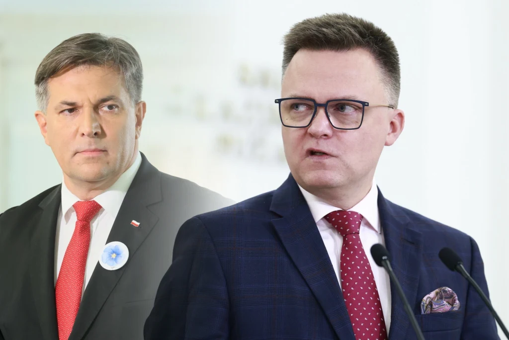 Piotr Kaleta i Szymon Hołownia