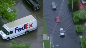 Ulewne deszcze na Florydzie