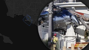 Katastrofa helikoptera w Kaliforni. Pięć osób rannych