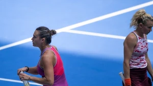 Dwie liderki rankingów WTA: Aryna Sabalenka i Katerina Siniakova. W Wuhanie po tytuł sięgnęła tym razem Czeszka