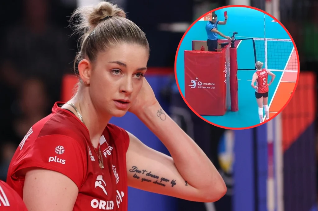 Magdalena Stysiak już na inaugurację ligi tureckiej obejrzała czerwoną kartkę