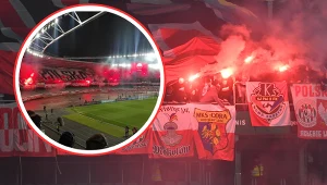 Stadion w Kownie zapłonął. Polscy kibice w akcji. Padł okrzyk do Donalda Tuska