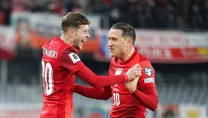 Genialny Szymański, Lewandowski z golem. Oto noty Polaków za mecz z Litwą