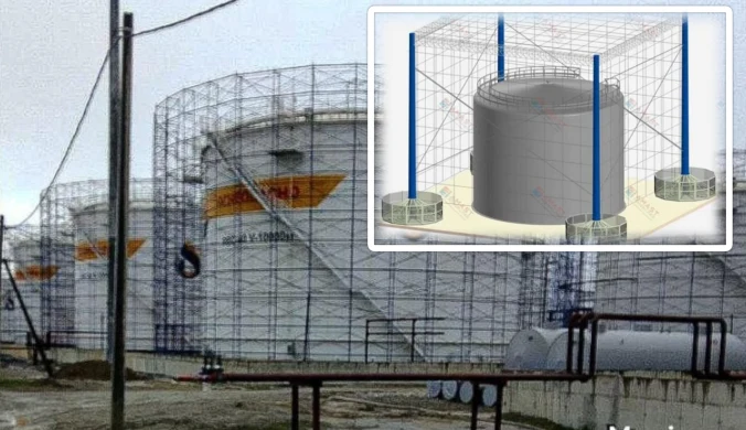 Więcej siatek! Rosja "ubiera" ważne rafinerie i instalacje