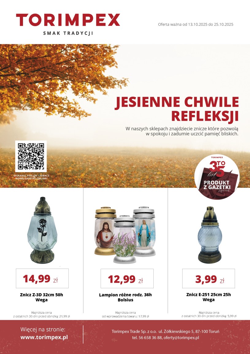 Gazetka promocyjna Torimpex - wygasła 12 dni temu