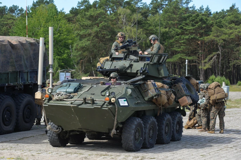 Amerykańscy Marines podczas ćwiczeń Baltops 2024 Amerykańscy Marines podczas ćwiczeń Baltops 2024