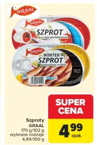 Szprot w oleju Graal
