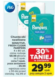 Chusteczki nawilżane Pampers