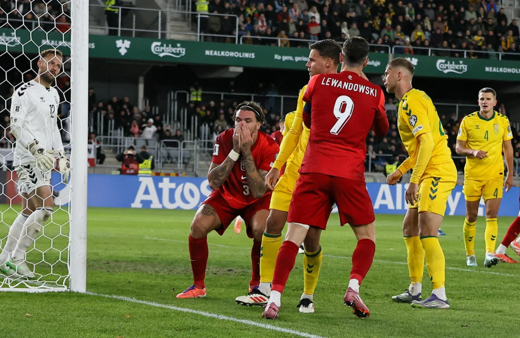 Przemysław Wiśniewski i Robert Lewandowski, 12.10.2025 r. Przemysław Wiśniewski i Robert Lewandowski, 12.10.2025 r.